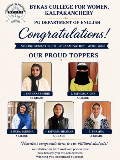 MA English-Toppers